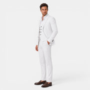 Men's 3-Piece Elegant Linen Suit
