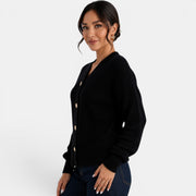 Cárdigan Punto Mujer Cuello V