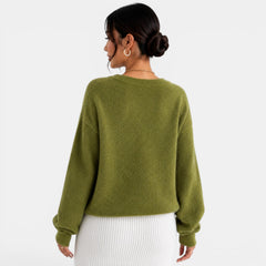 Suéter Mujer Cachemira Alpaca