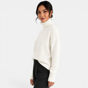 Suéter Mujer Cuello Alto Cachemira