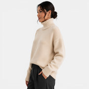 Suéter Mujer Cuello Alto Cachemira