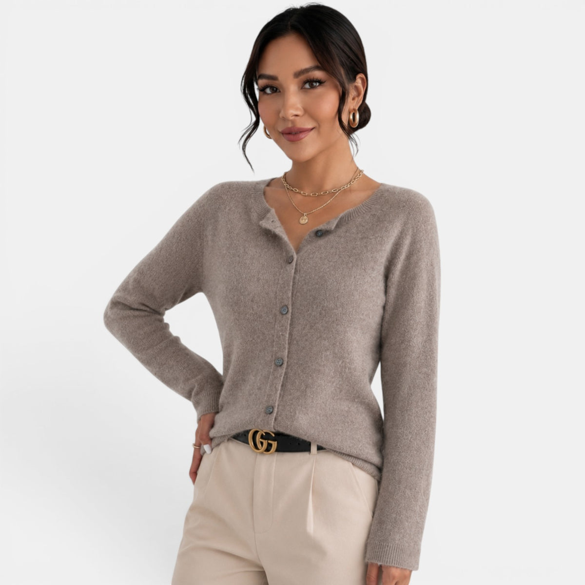 Women's Elegant Cashmere Sweater