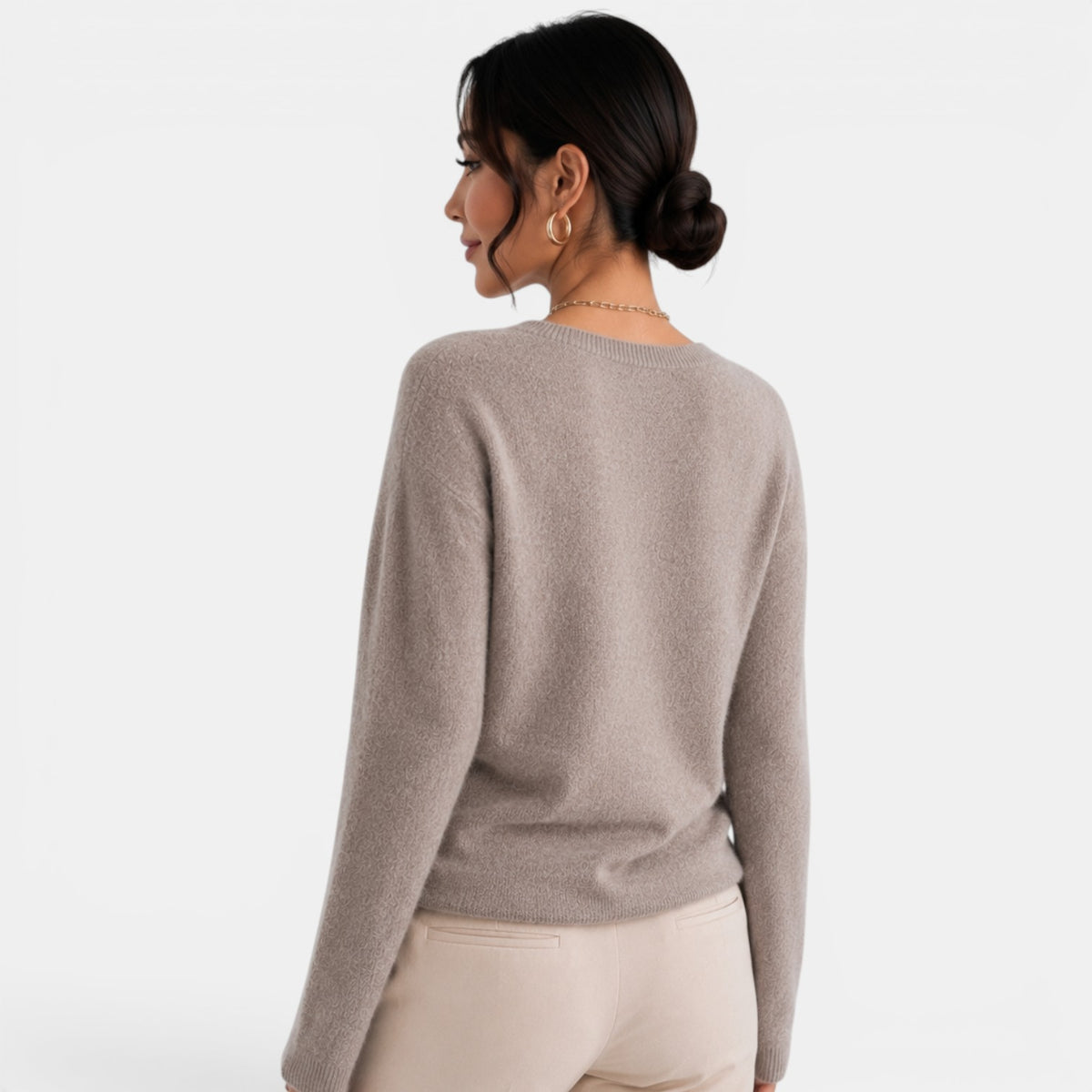 Women's Elegant Cashmere Sweater