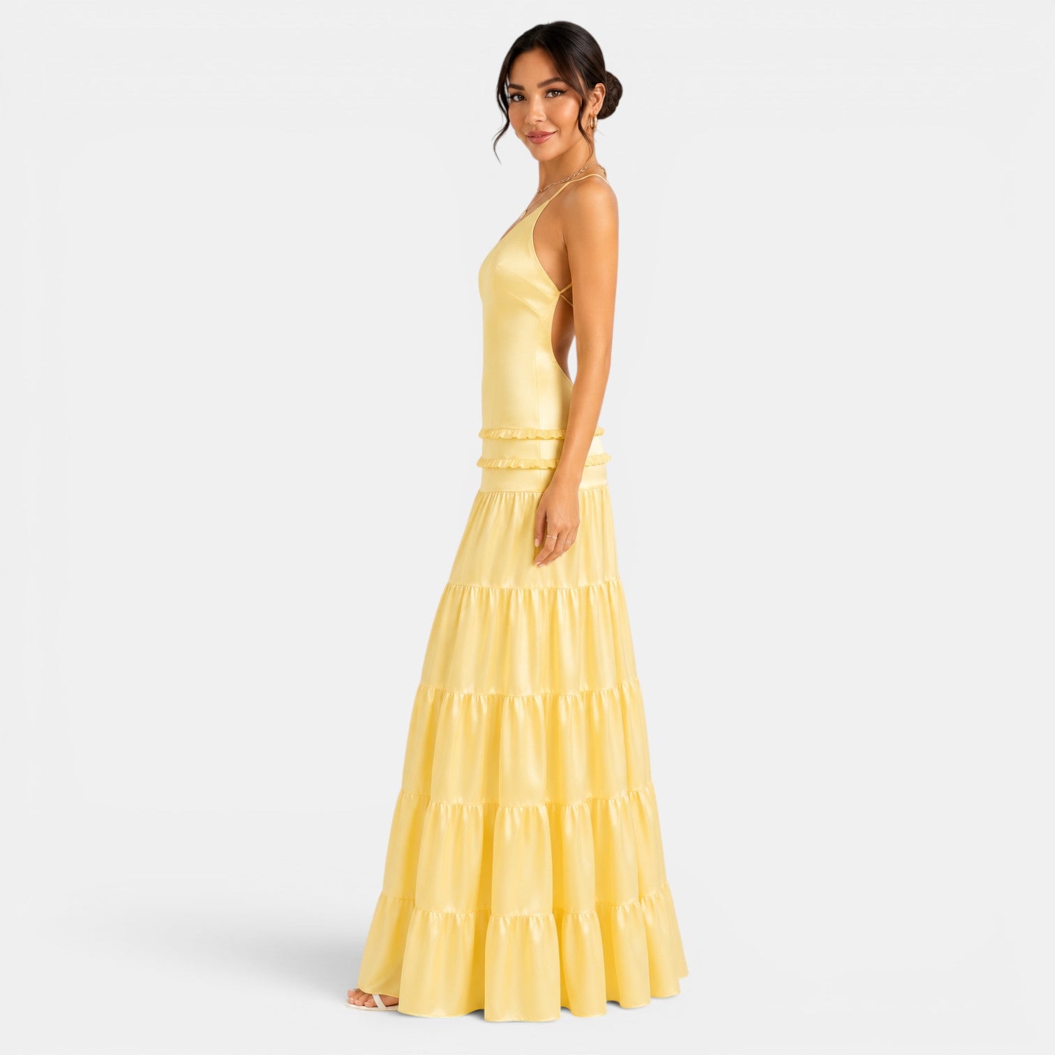 Yellow Summer Maxi Dress