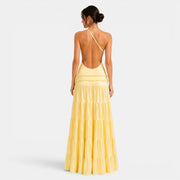 Yellow Summer Maxi Dress