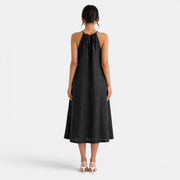 Women's Summer Linen Midi Dress