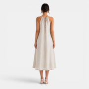 Women's Summer Linen Midi Dress