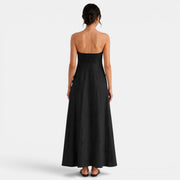 Women's Long Linen Summer Dress