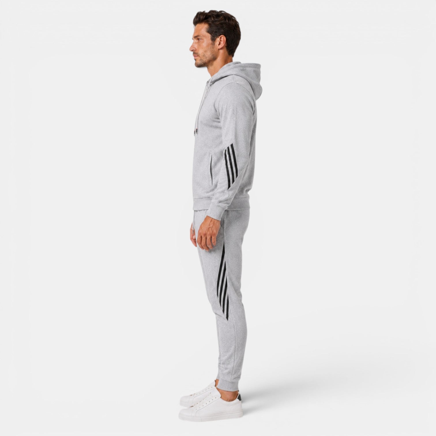 Men's Hooded Jogger Set