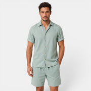 Men's Shirt and Shorts Set