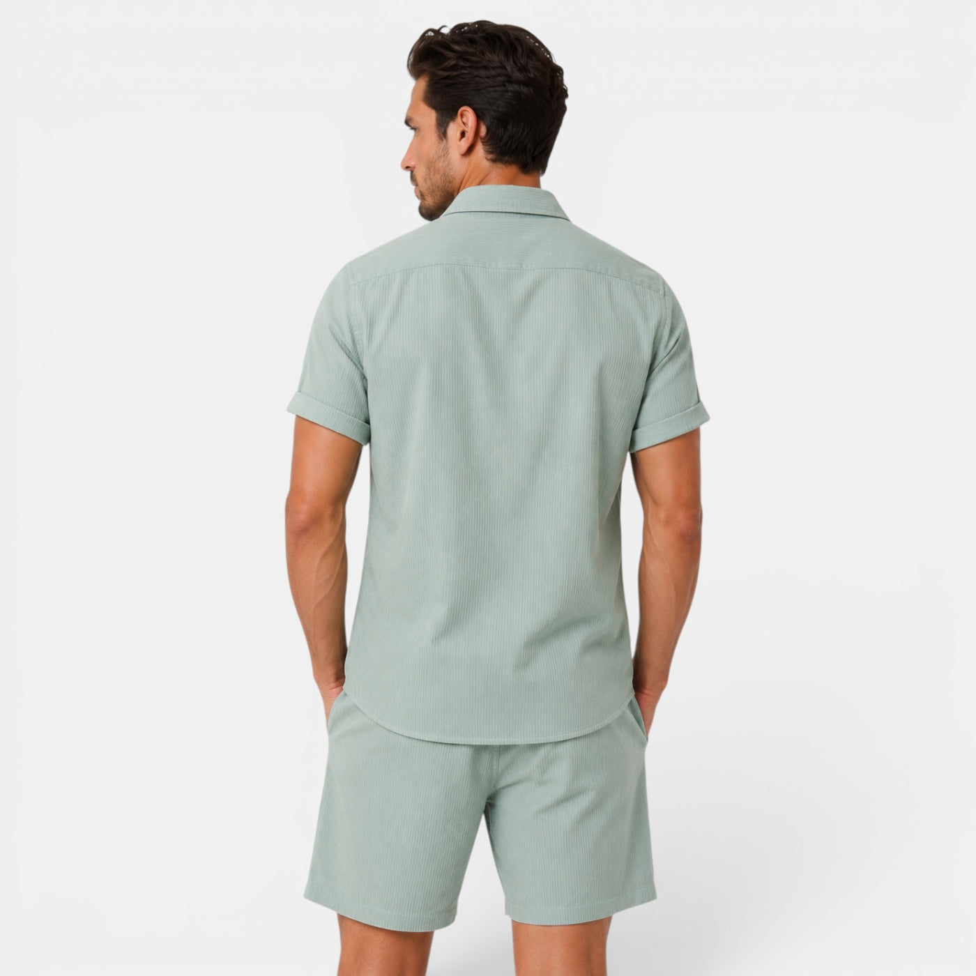 Men's Shirt and Shorts Set