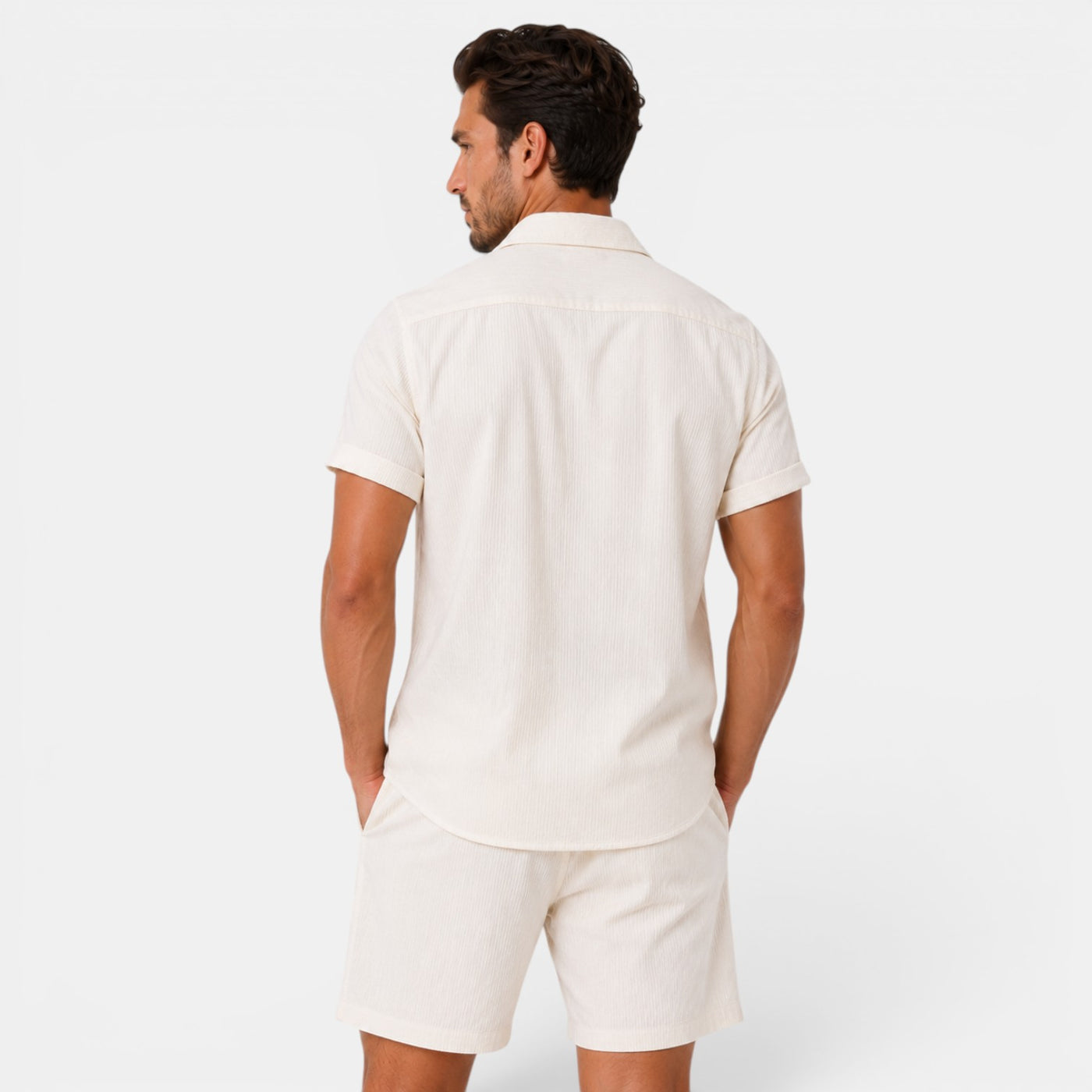 Men's Shirt and Shorts Set
