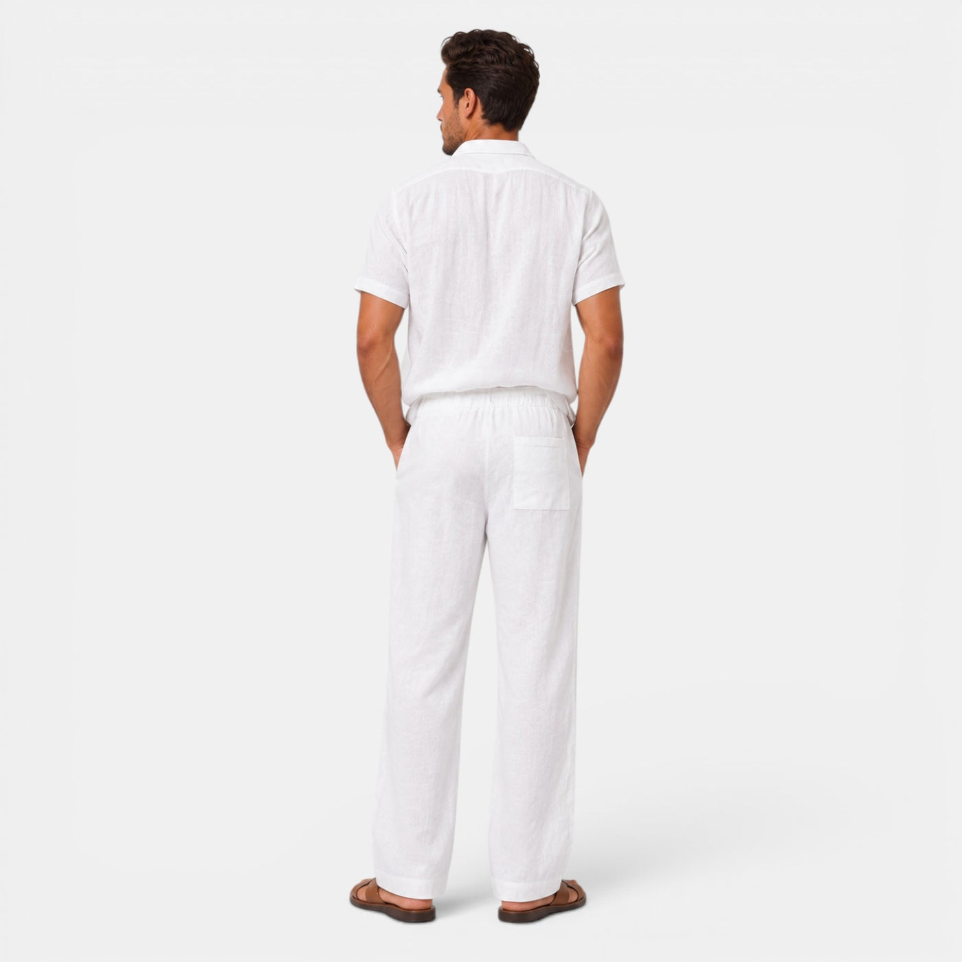 Men's Linen Summer Casual Set