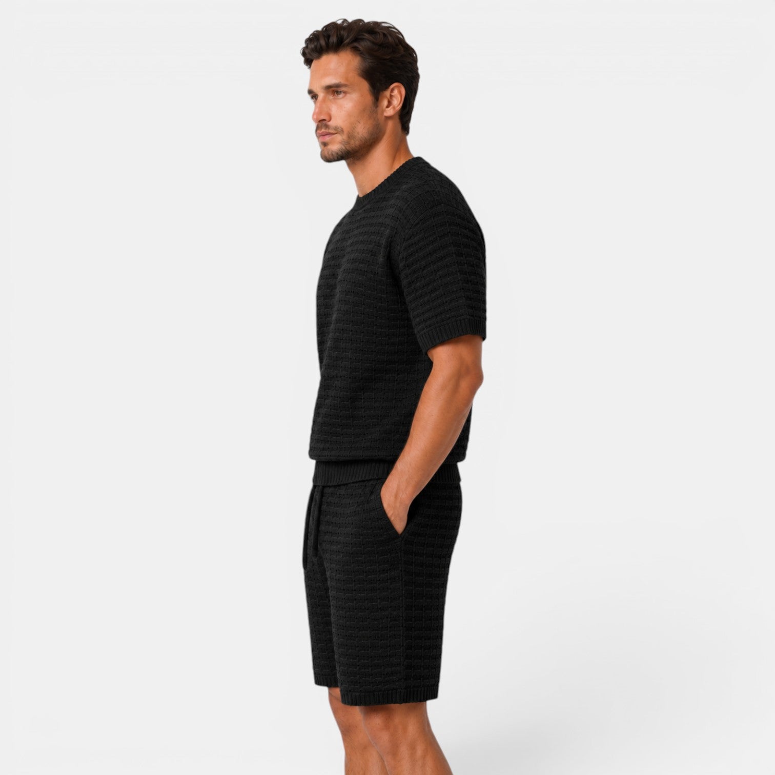 Men's Casual Shorts Set