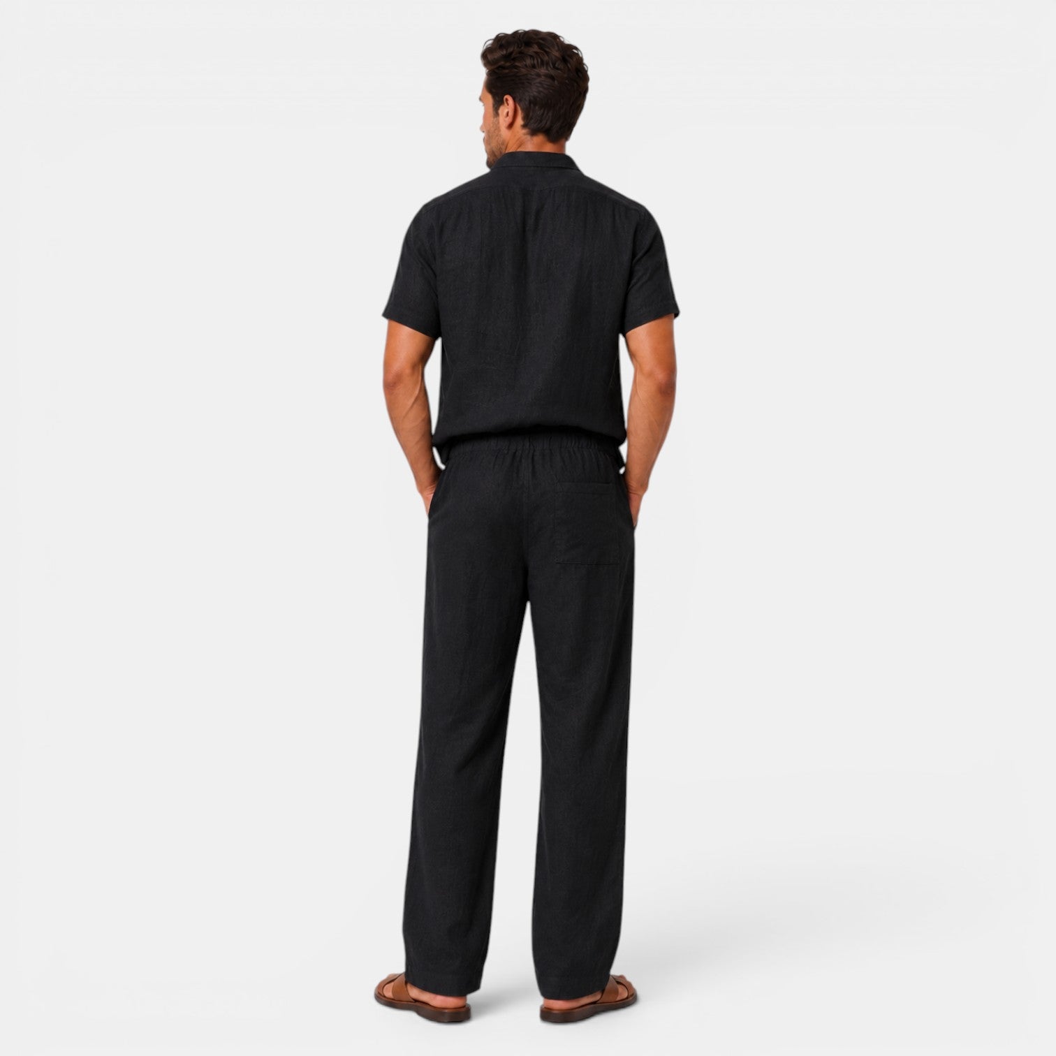 Men's Linen Summer Casual Set