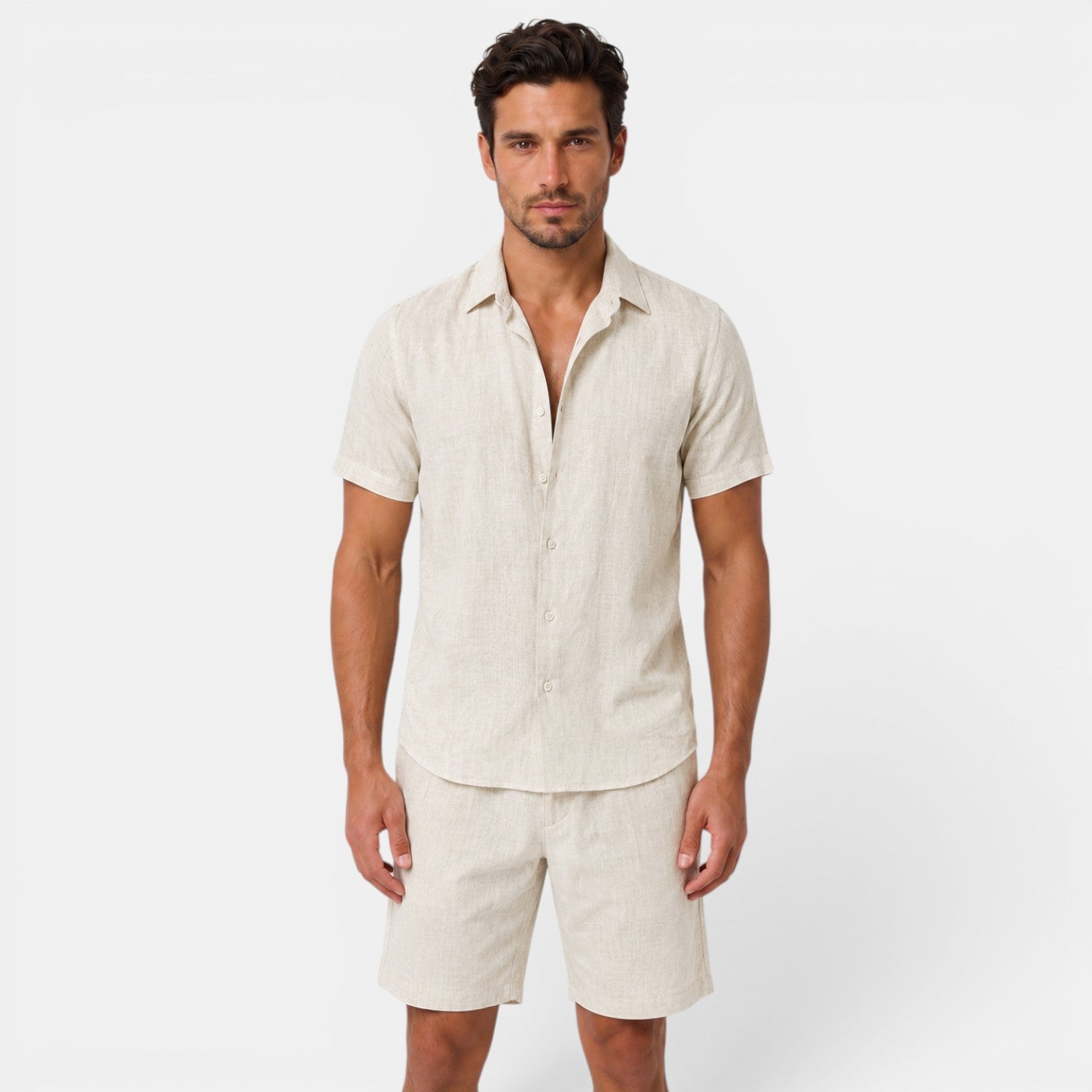 Men's Summer Linen Set