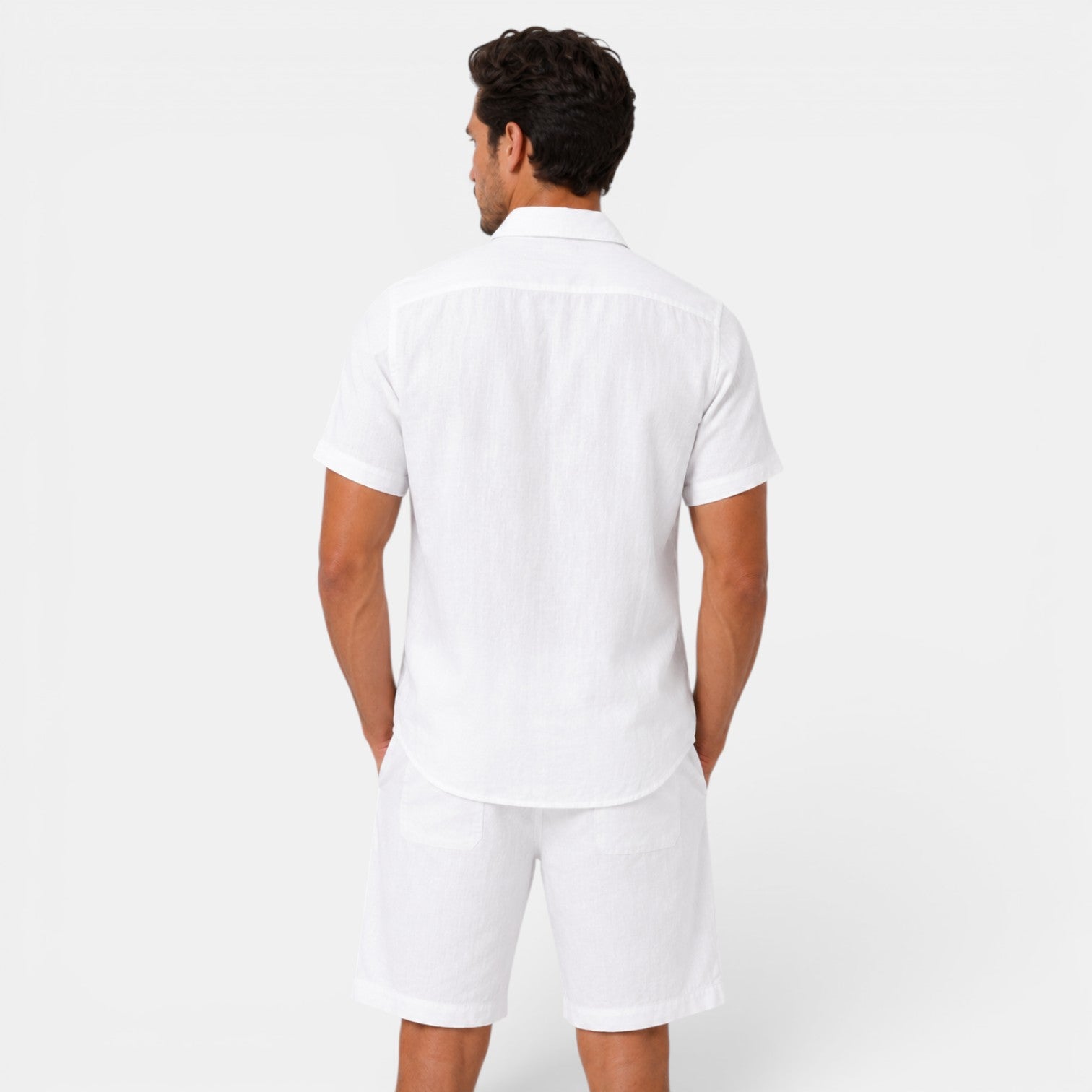 Men's Summer Linen Set