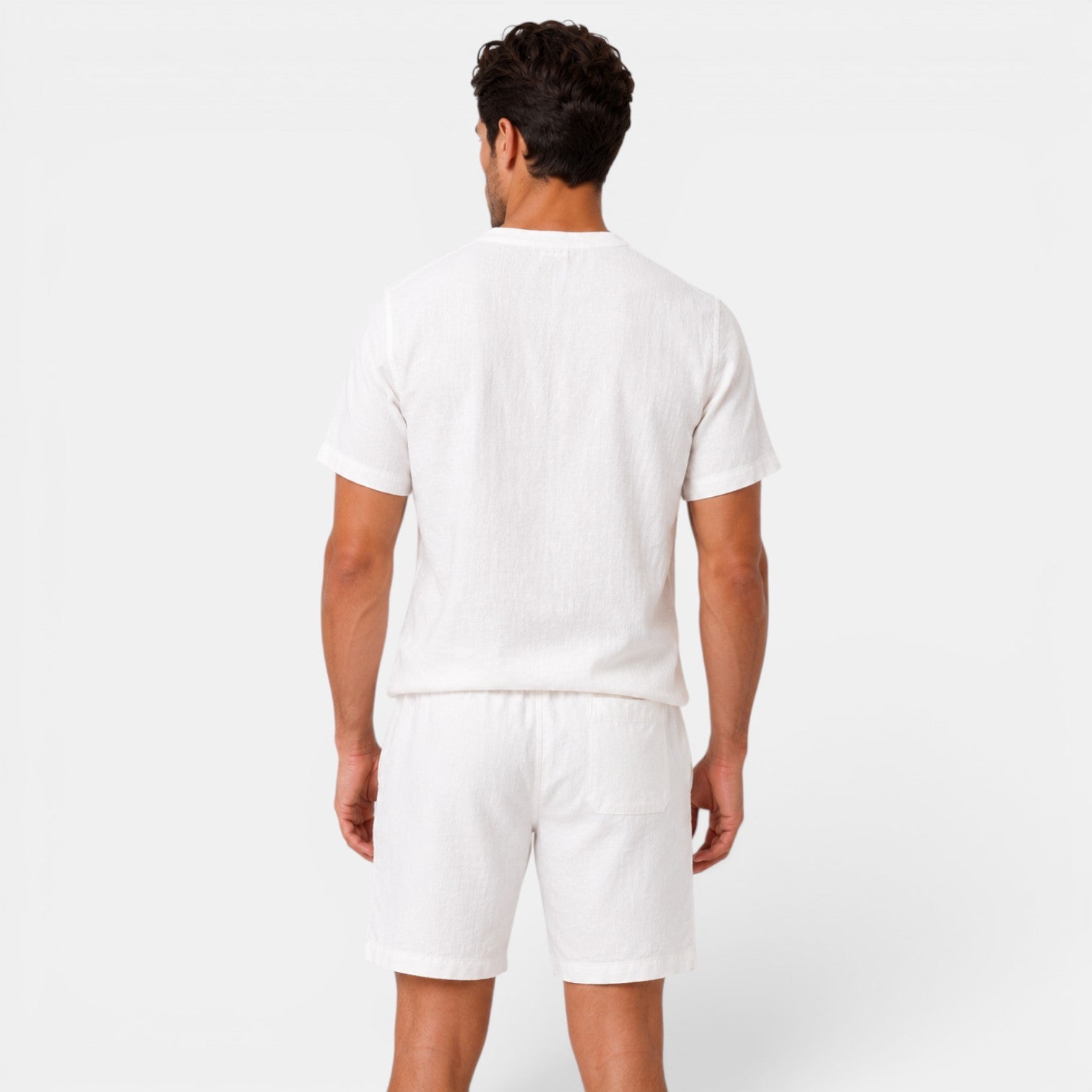 Men's Fresh Linen Casual Set