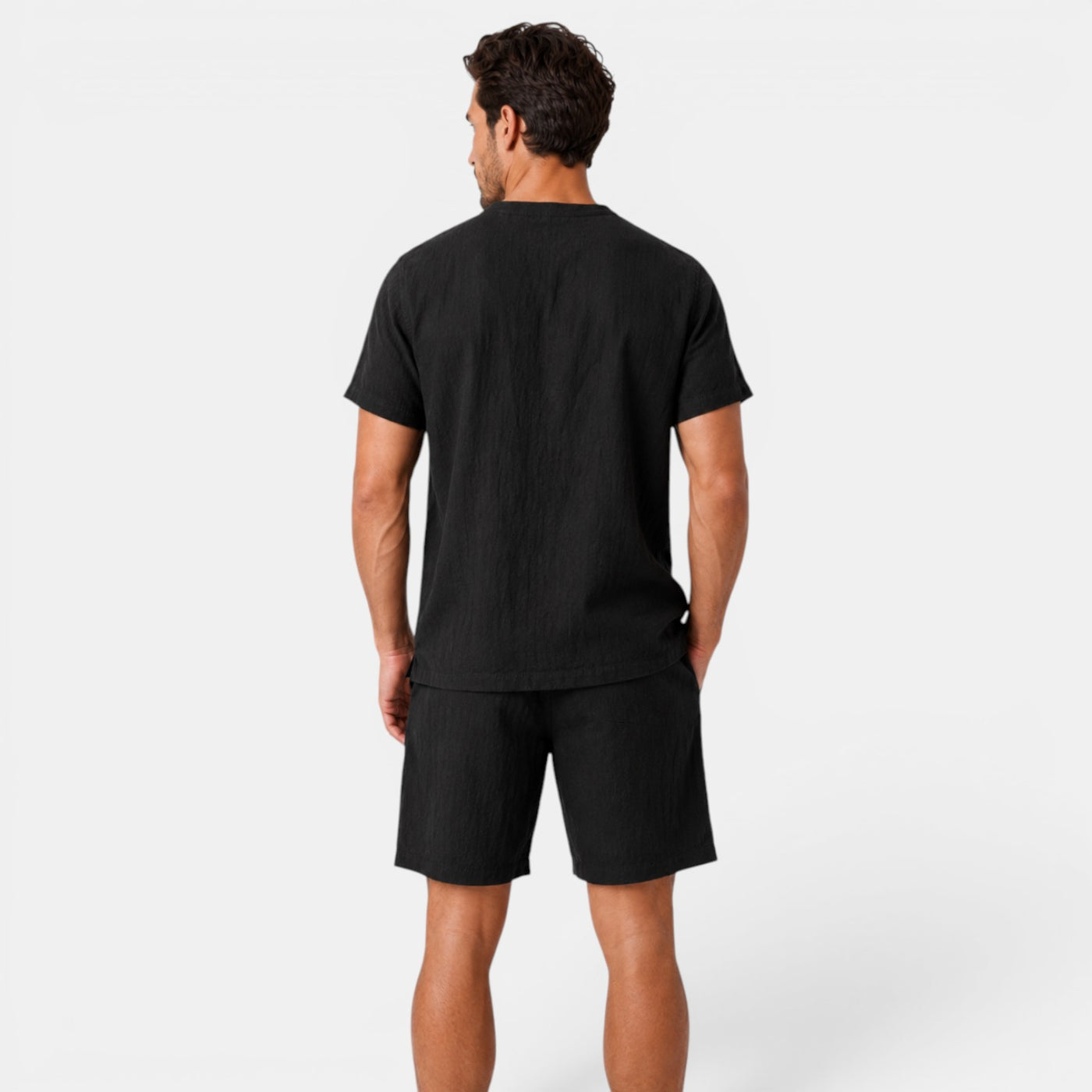 Men's Fresh Linen Casual Set