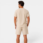 Men's Fresh Linen Casual Set