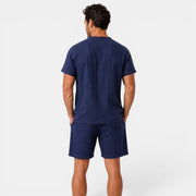 Men's Fresh Linen Casual Set