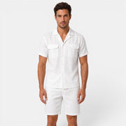 Men's Casual Linen Summer Set