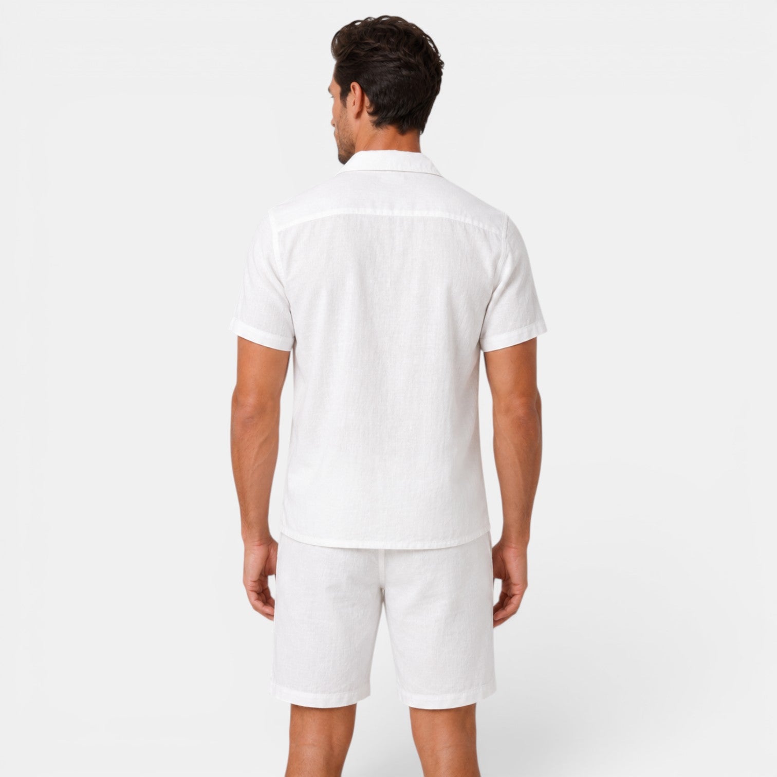 Men's Casual Linen Summer Set