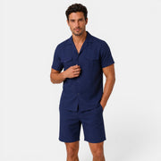 Men's Casual Linen Summer Set