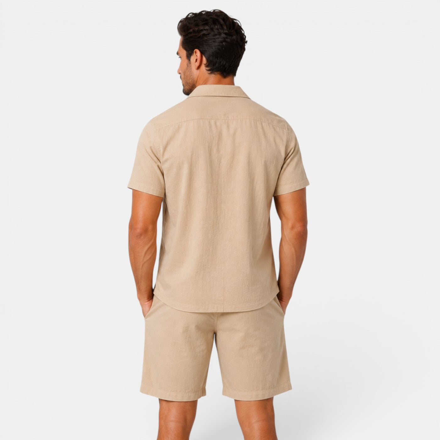 Men's Casual Linen Summer Set
