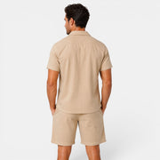 Men's Casual Linen Summer Set