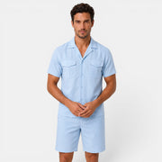 Men's Casual Linen Summer Set