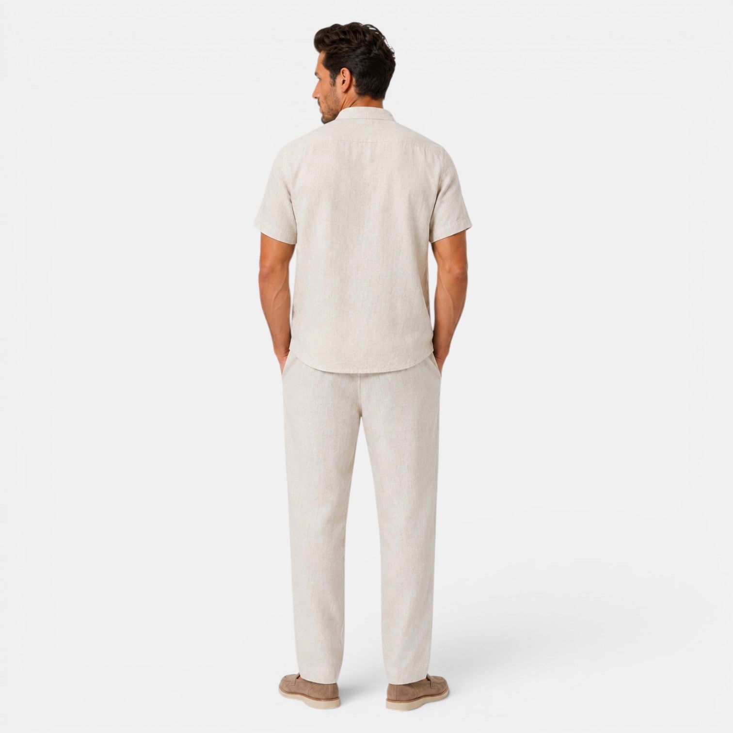 Men's Premium Linen Tencel Set