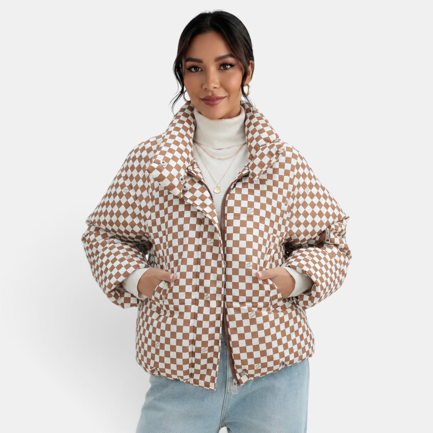Chaqueta Acolchada Mujer Otoño