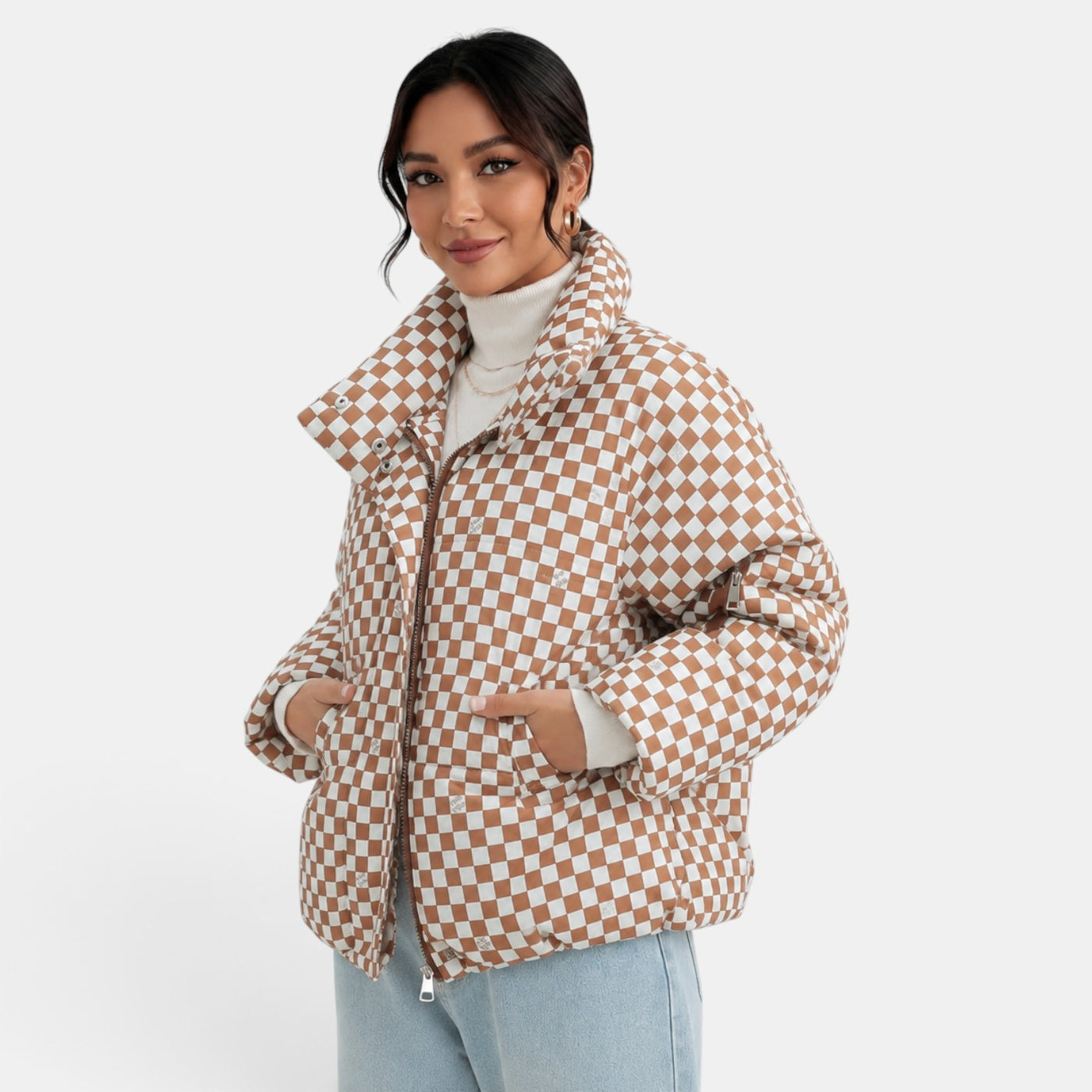 Chaqueta Acolchada Mujer Otoño