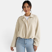 Chaqueta Ante Mujer Otoño
