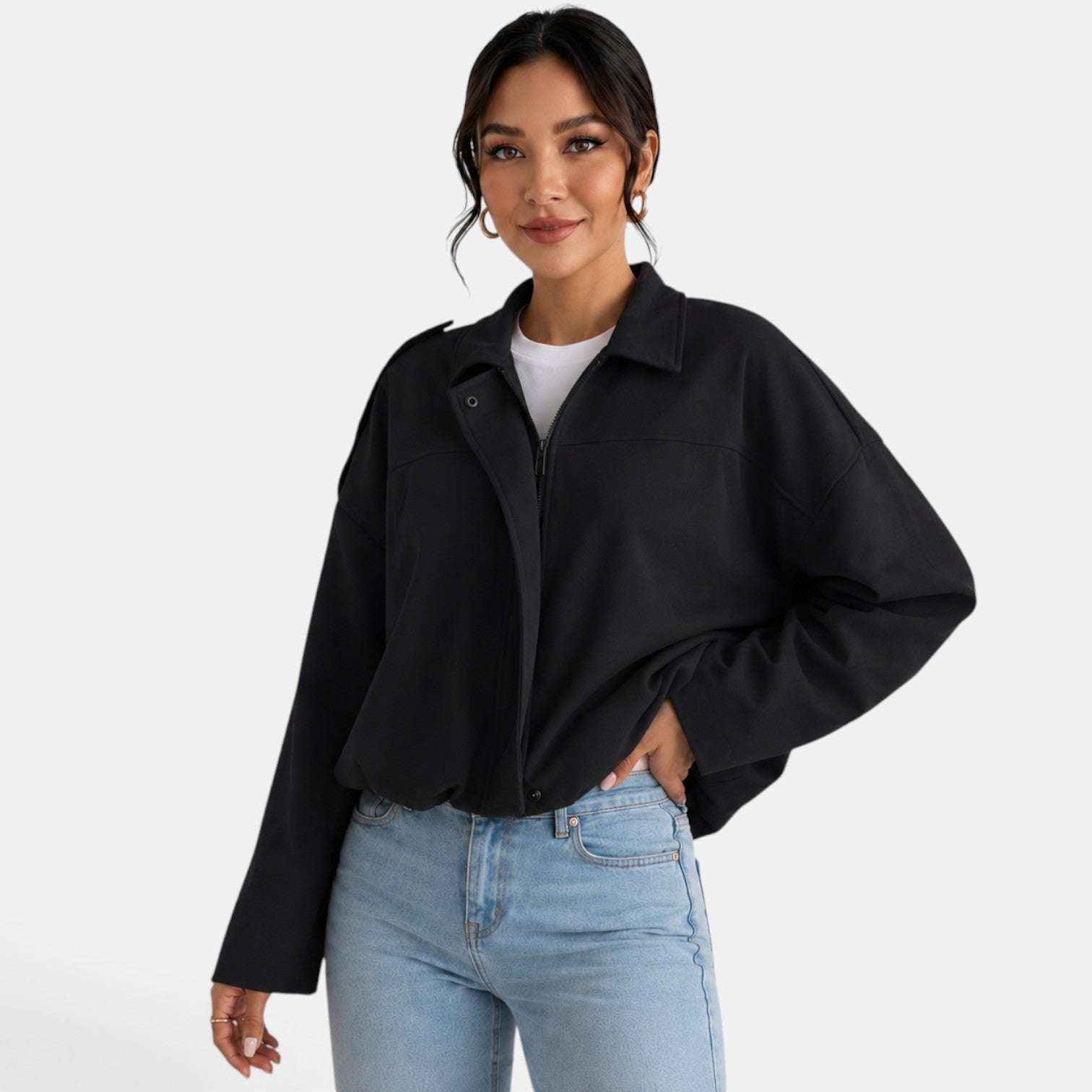 Chaqueta Ante Mujer Otoño