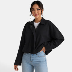 Chaqueta Ante Mujer Otoño