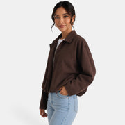 Chaqueta Ante Mujer Otoño