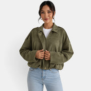 Chaqueta Ante Mujer Otoño