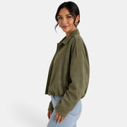Chaqueta Ante Mujer Otoño