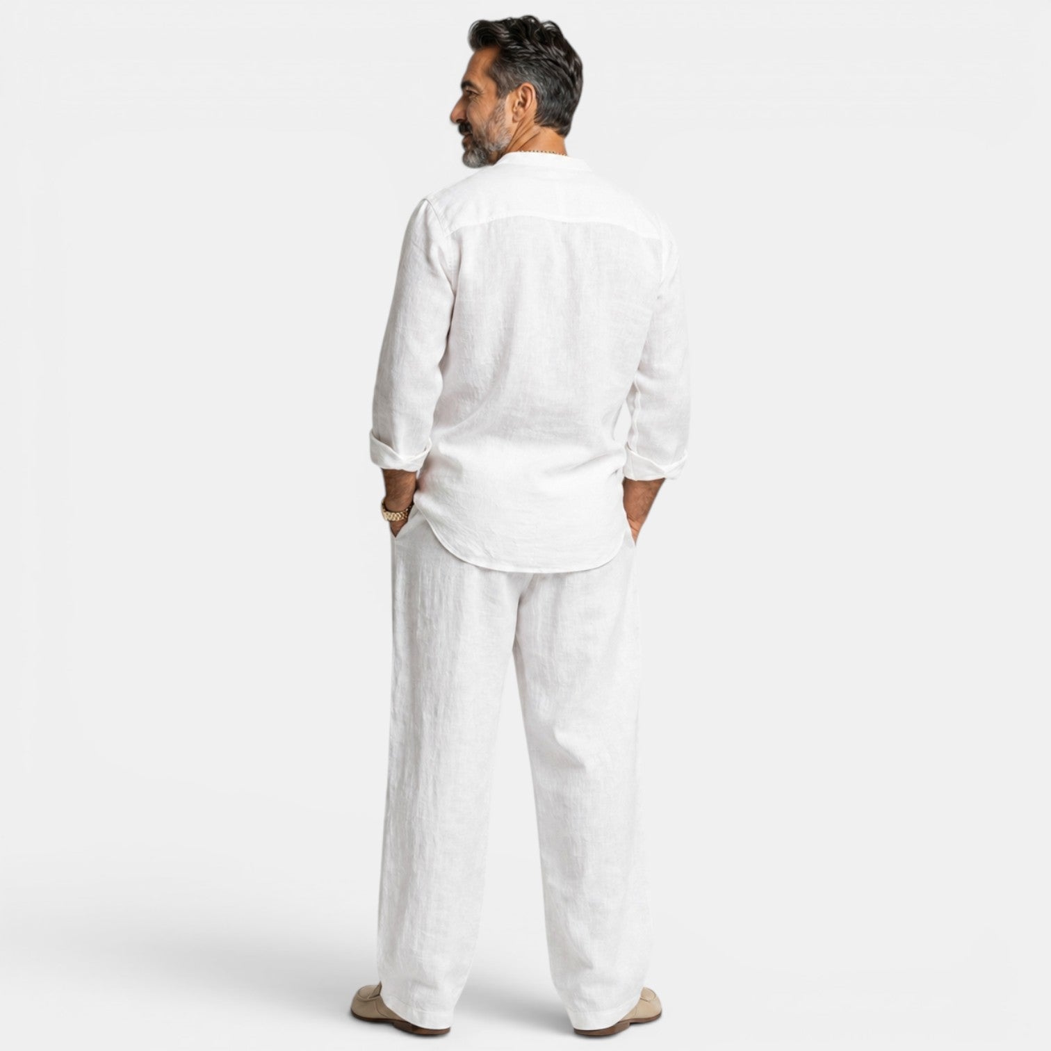 Men's Linen Summer Set