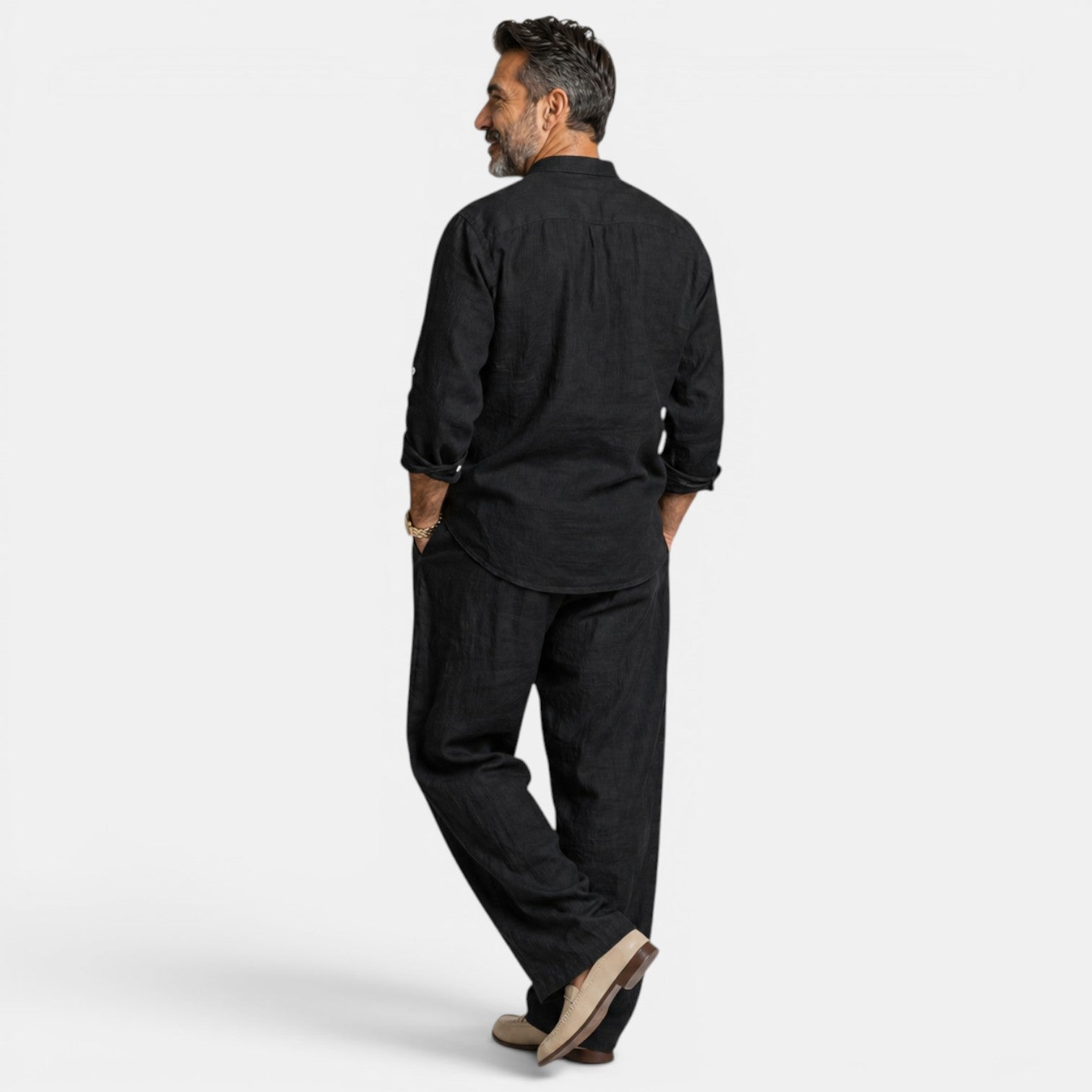 Men's Linen Summer Set