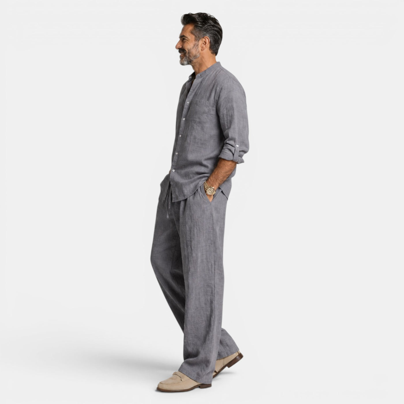 Men's Linen Summer Set
