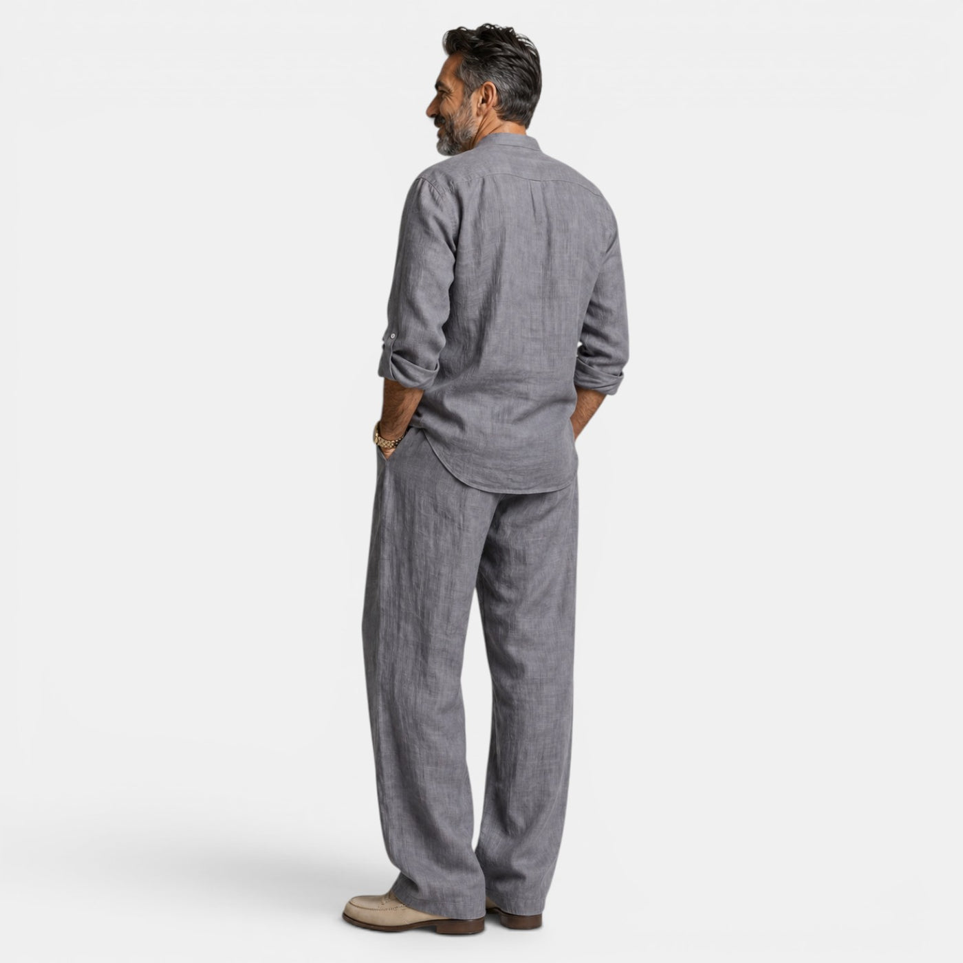 Men's Linen Summer Set