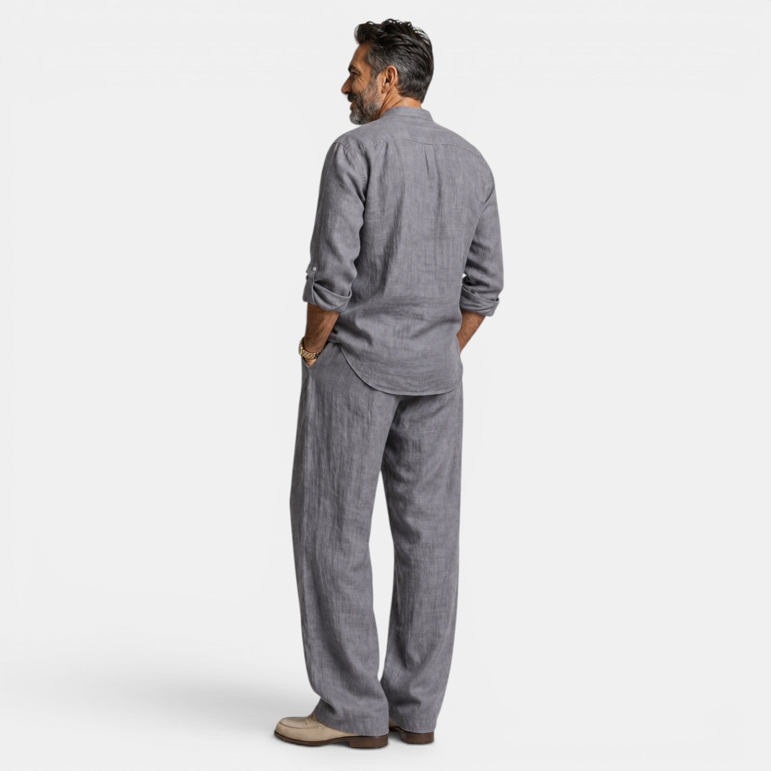 Men's Linen Summer Set