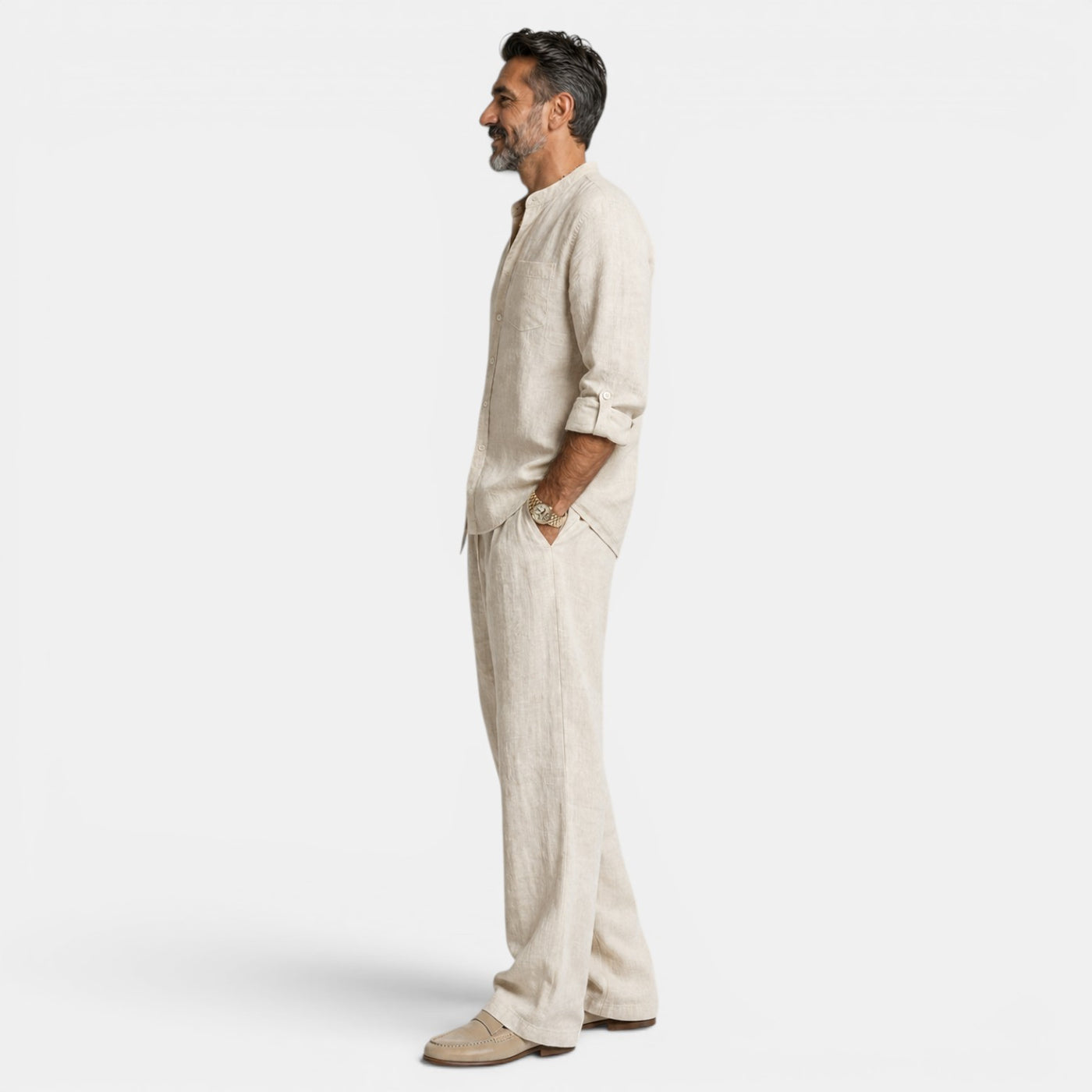 Men's Linen Summer Set