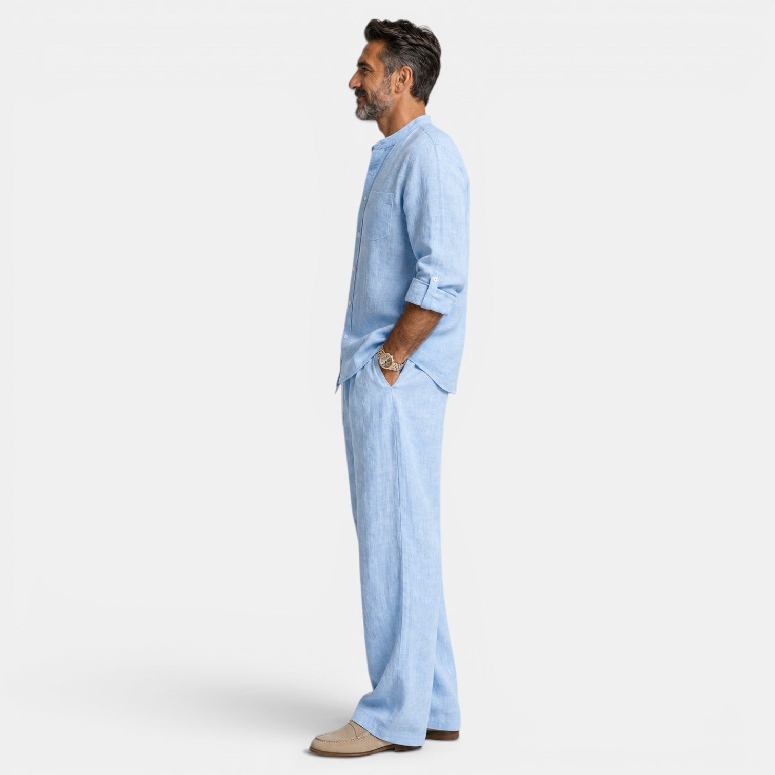 Men's Linen Summer Set