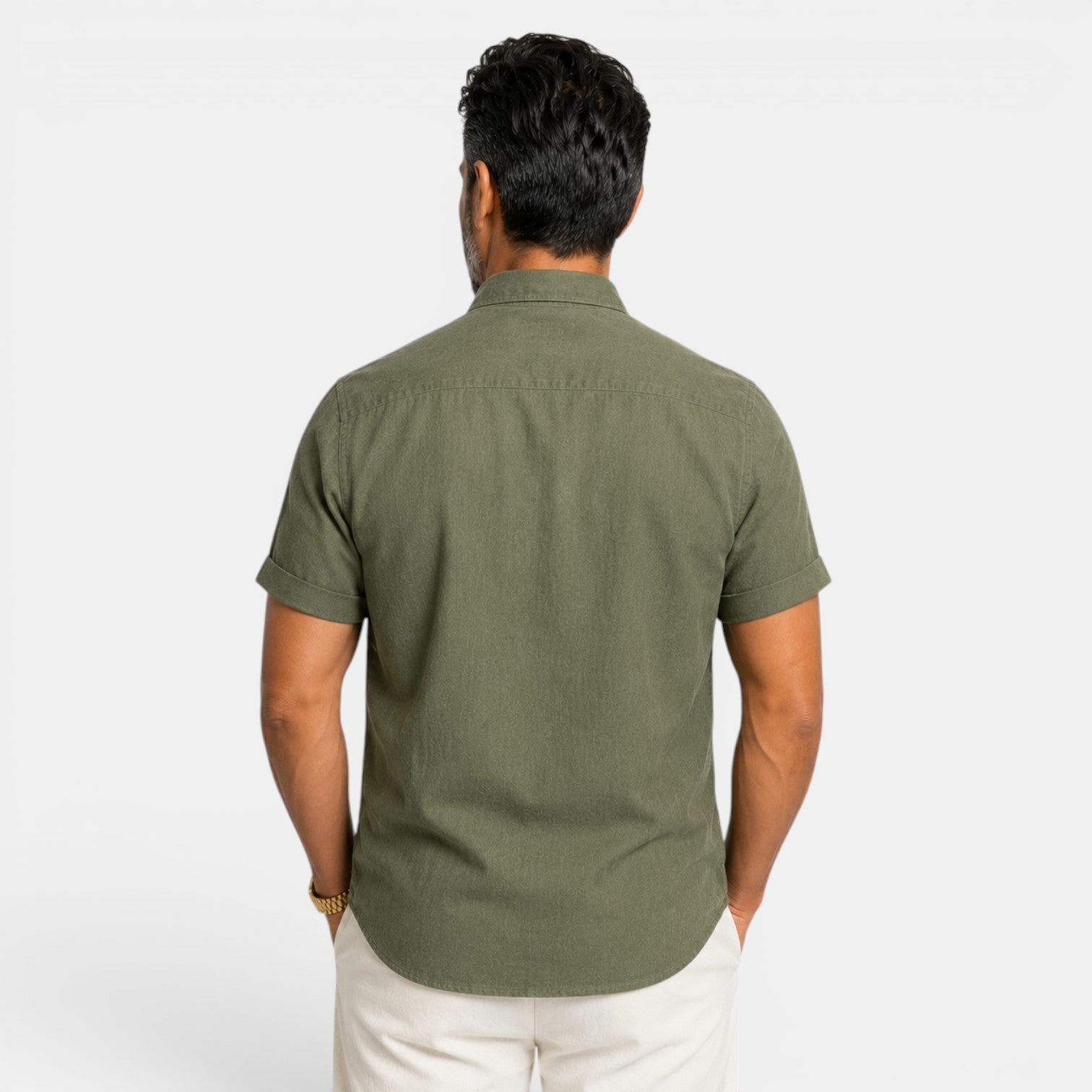 Camisa Hombre Manga Corta