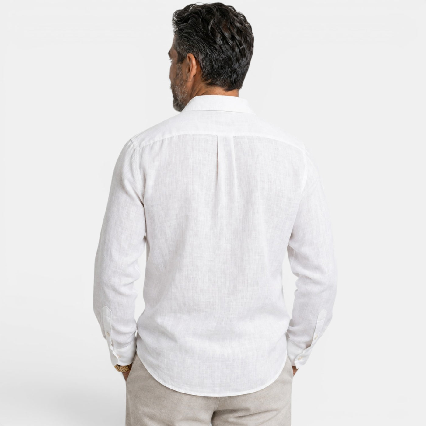 Camisa Lino Mujer Elegante