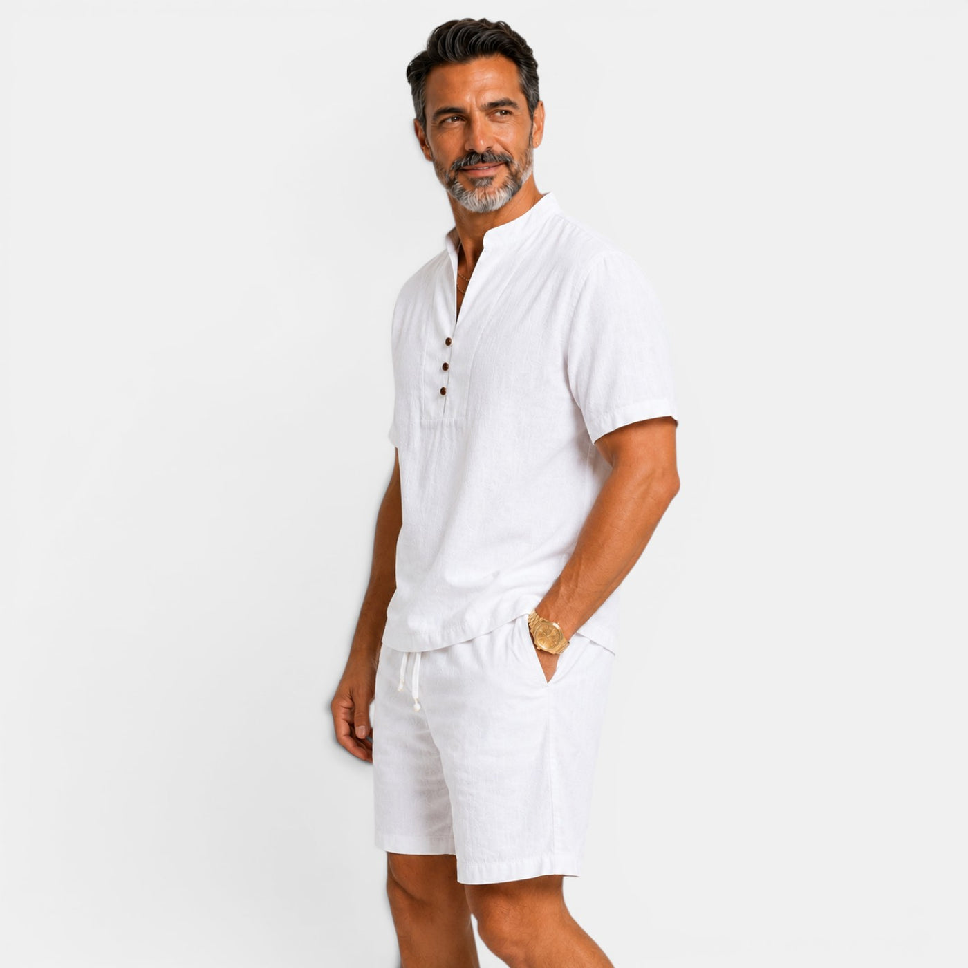 Men's Linen Summer Set